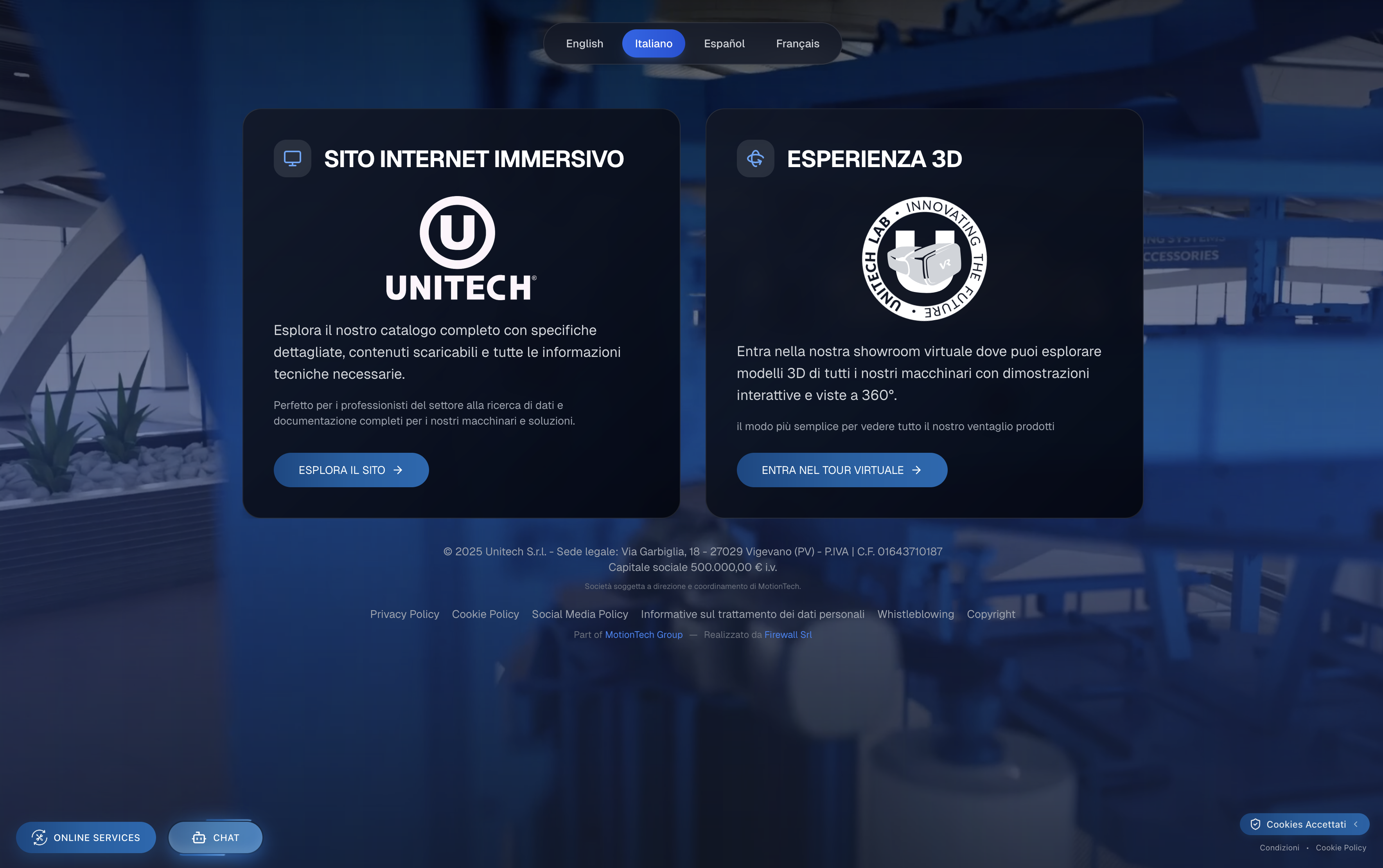 Unitech Packaging Background